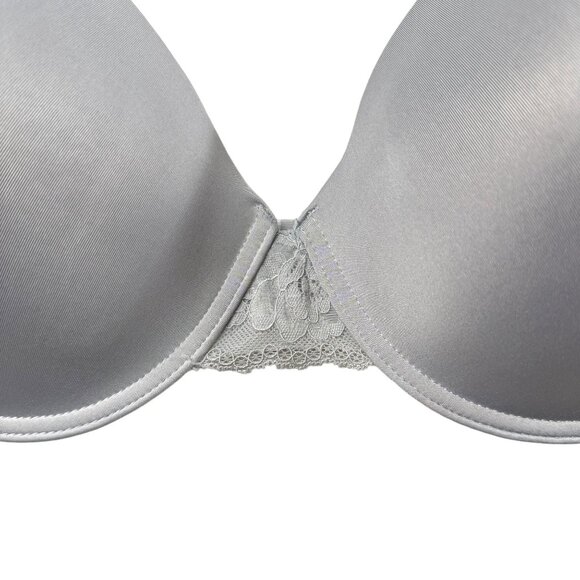 Jessica Simpson Bra 40D Light Blue‎ Underwire Lightly Padded Adjustable Straps - Picture 5 of 6